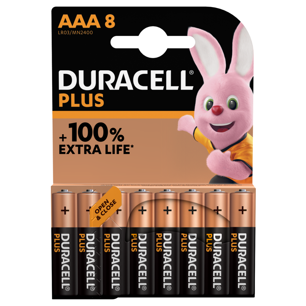 Pilas AAA Recargables 4PZS - Distribuidor Autorizado Duracell